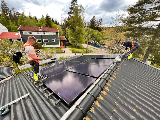 Solcellepanel - oversikt og pris: Hva koster solceller på taket?
